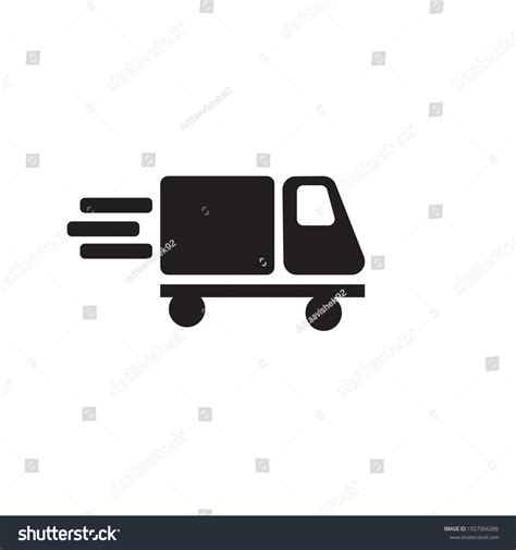 Vector Minimalist Flat Delivery Truck Logo Stock Vector (Royalty Free) 1927066286 | Shutterstock