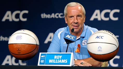 Roy Williams, basketball coach of North Carolina, says Nike has never ...