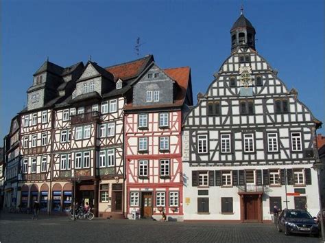 Butzbach Germany, where we lived in the mid 90's. The building on the far left was a restaurant ...