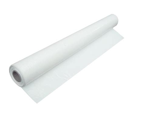 Polythene Sheeting Roll Heavy Duty - Width: 2 metres / Length: 40 metres. Strong Clear Plastic ...