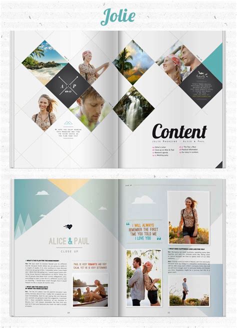 Create Your Own Wedding Magazine with Twenty Pages | Magazine layout ...