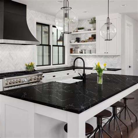 Black Marble Countertops: Tips and Design Ideas