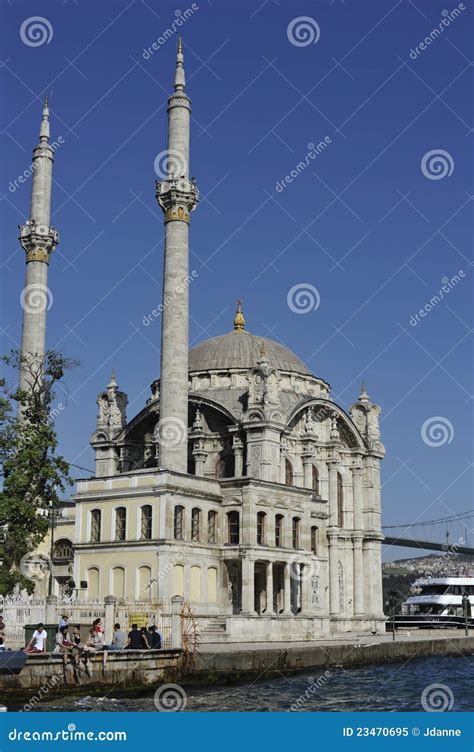 Ortakoy Mosque, Istanbul editorial image. Image of muslim - 23470695