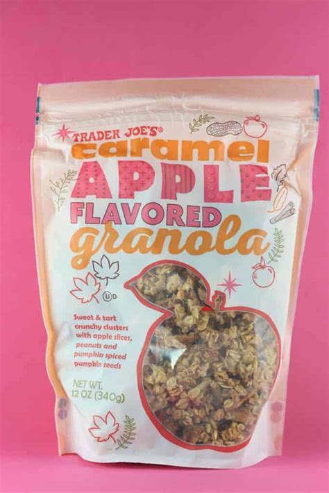 Trader Joe's Caramel Apple Flavored Granola - BecomeBetty.com