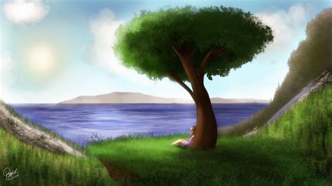 Happy Little Trees :) by ronggo on DeviantArt