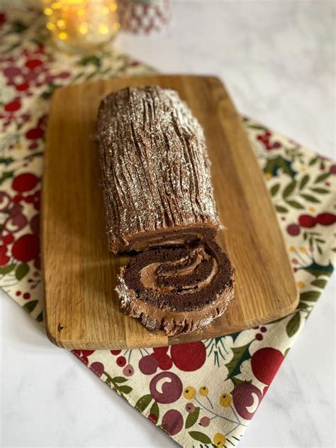 Chocolate Yule Log (Gluten & dairy free) | Recipe | Chocolate yule log ...