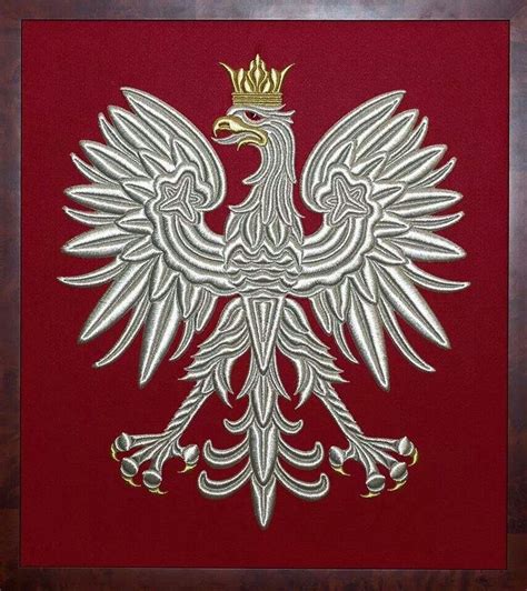 Polish embroidery by Urszula Abramowicz on POLSKA - POLAND | Polish winged hussars, Polish eagle