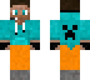 Steve Creeper Gamer | Minecraft Skin