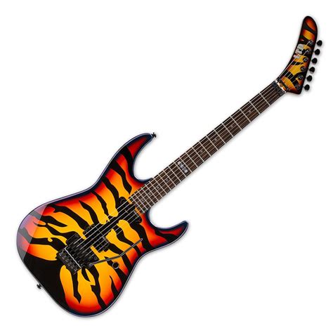 ESP LTD GL200SBT George Lynch Electric Guitar, Sunburst Tiger at Gear4music