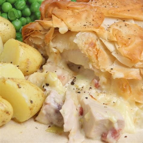 Chicken And Bacon Pie Recipe