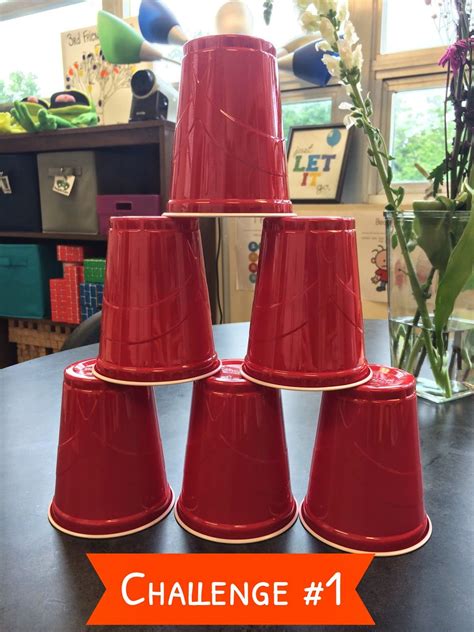 Ms. Sepp's Counselor Corner: Teamwork: Cup Stack Take 2 | Team building ...