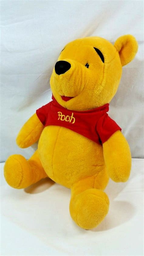 LARGE Disney Winnie the POOH BEAR 21" Plush Stuffed Animal Mattel