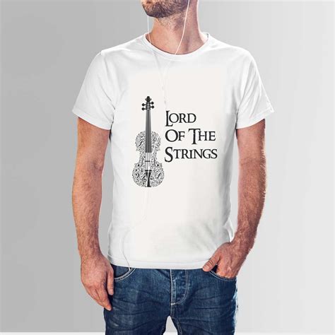 Lord Of The Strings Music Band T Shirt - Design Your Own | Online gift ...