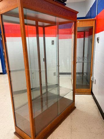 Glass Trophy Cases - Qty of 2 Cases in Lot | GovDeals