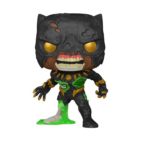 Funko POP! Jumbo: Marvel Zombies - Black Panther - Walmart.com