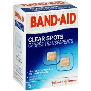 Amazon.com: Special pack of 5 BAND-AID CLEAR SPOTS 50 per pack: Health ...