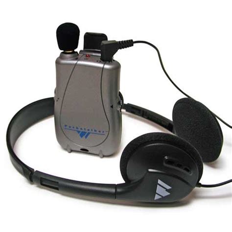 Williams Sound Pocketalker Ultra w/ Headphone Assistive Listening ...