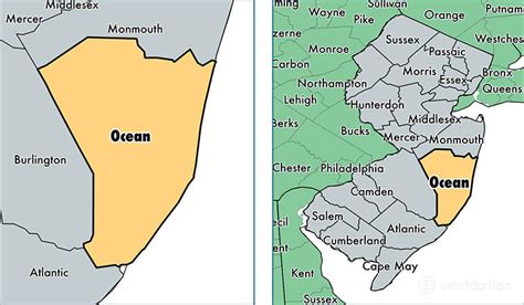 Map Of Ocean County Nj | Gadgets 2018