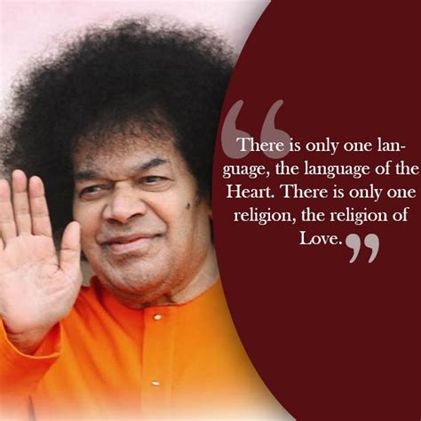 Sri Sathya Sai Baba comparing lotus to human