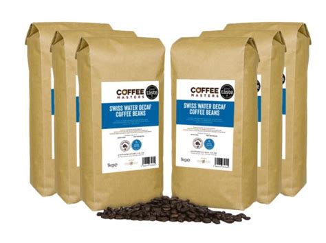 Coffee Masters - Swiss Water Decaf Coffee Beans (6x1kg)
