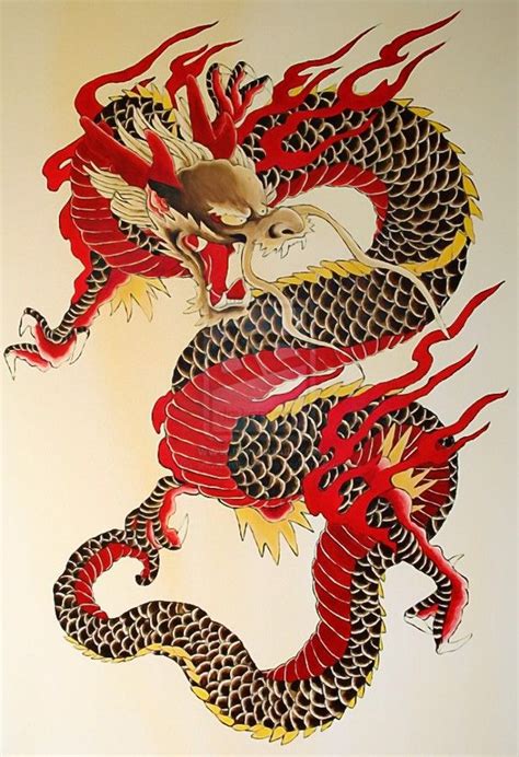 traditional chinese Dragon. | Dragon illustration, Chinese dragon art ...