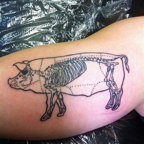 Tattoos | Pig outline, Pig tattoo, Tattoo outline