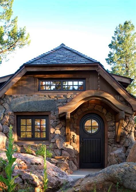 Inside a fairytale stone cottage in the beautiful Colorado Rockies