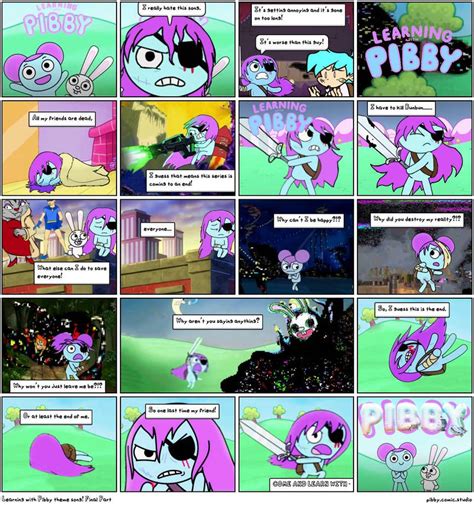 Learning with Pibby fanmade theme comic Final Part by AlongCameSonic on DeviantArt