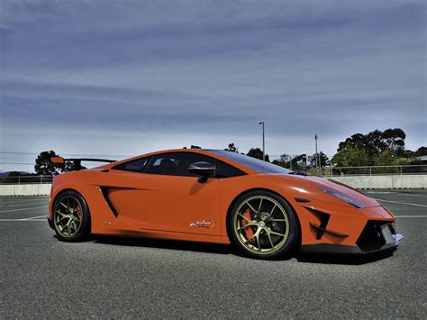 Lamborghini Gallardo Super Trofeo Stradale Red GMAX FORGED-STS Wheel ...