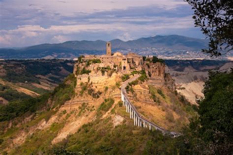 Premium Photo | Ancient town of bagnoregio italy old village on hill ...