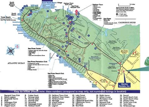 Sea Pines Hilton Head Map - Maping Resources