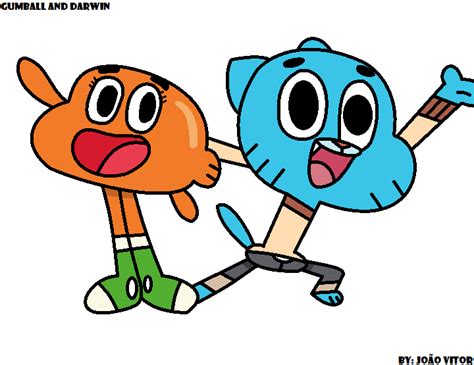 Gumball And Darwin Fanart by joaovitormanhanini2 on DeviantArt