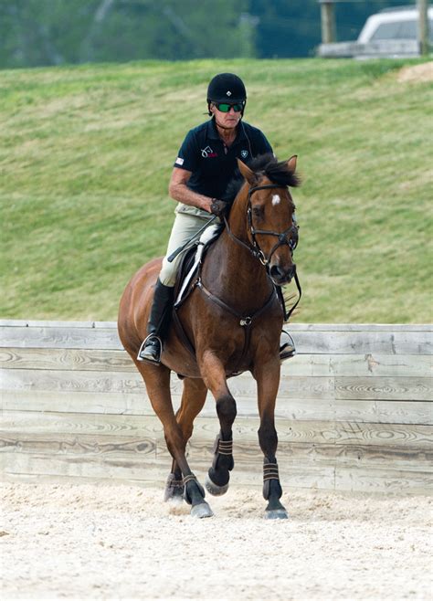 Legendary show-jumping coach George Morris teaches upper-level event riders that function ...