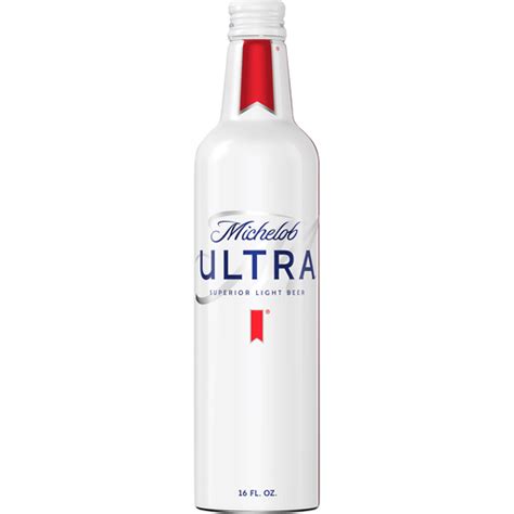 Michelob Ultra® Light Beer, 16 fl. oz. Aluminum Bottle | Beer | Superlo ...