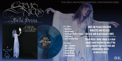 Fleetwood Mac News: STEVIE NICKS BELLA DONNA VINYL ME PLEASE RECORD OF ...