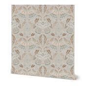 Artichoke Floral French Country Large Wallpaper | Spoonflower