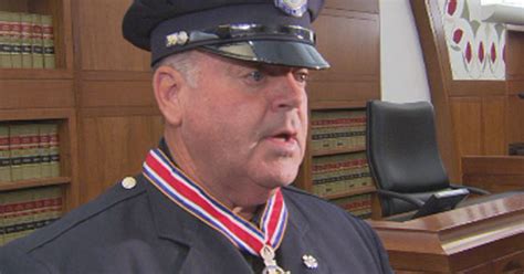 Woburn Police Officer Awarded Congressional Badge Of Bravery - CBS Boston