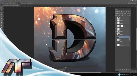 Photoshop 3D LOGO Tutorial | Logo tutorial, Logo design tutorial ...