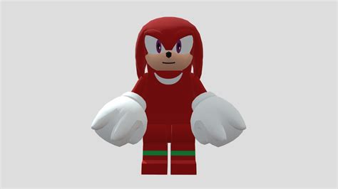 Wii U - LEGO Dimensions - Knuckles The Echidna - Download Free 3D model by 89120 [1378412 ...