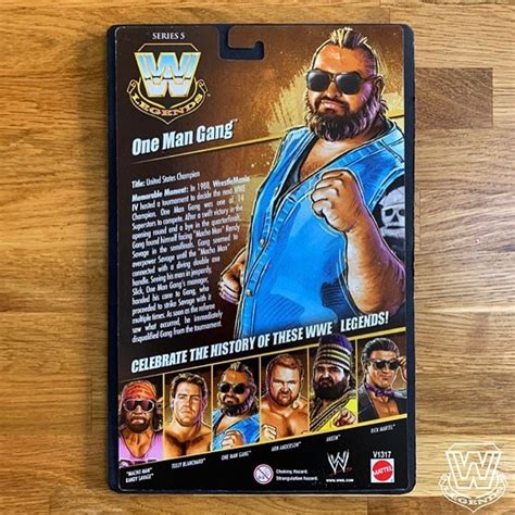 Unreleased WWE Mattel Elite Collection Legends Series 5 One Man Gang ...