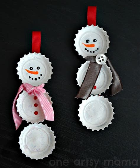 Adorable, Recycled Christmas Ornaments | DIY Home Sweet Home