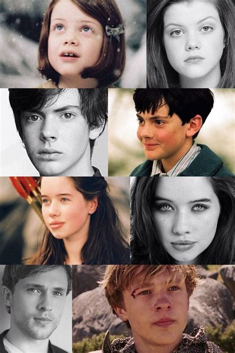 The Pevensies then and now Aslan Narnia, Narnia Cast, Narnia Lucy ...