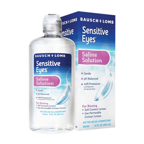 Sensitive Eyes® Saline Solution