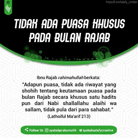 Doa Niat Puasa Sunah Bulan Rajab