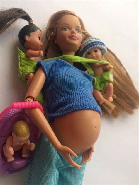 Pin by k.e.l.l.y . on SWEEPAMA | Pregnant barbie, Barbie happy family ...