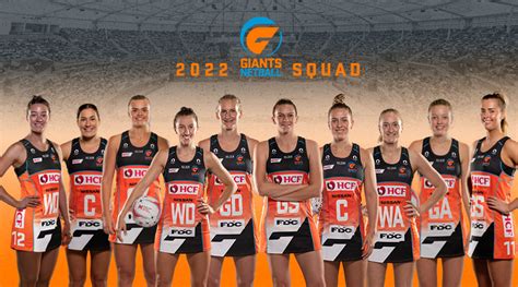 2022 Team Summary - GIANTS Netball