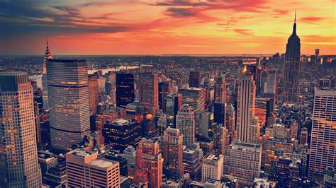 New York 4K Sunset Wallpapers - Top Free New York 4K Sunset Backgrounds - WallpaperAccess