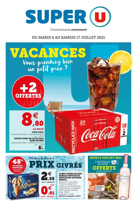 Super U – Catalogue, promos et prospectus | Août 2021