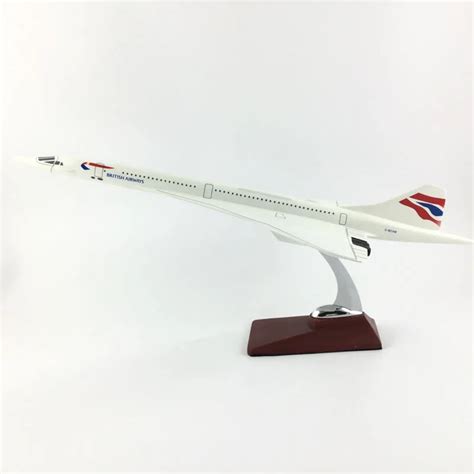 FREE SHIPPING 45 47CM CONCORDE BRITISH AIRWAYS MODEL PLANE AIRCRAFT MODEL TOY AIRPLANE BIRTHDAY ...