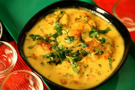 Punjabi Kadhi. Receta vegana de la India.